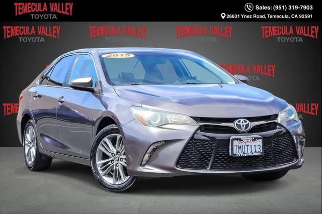2015 Toyota Camry SE for sale in Temecula, CA