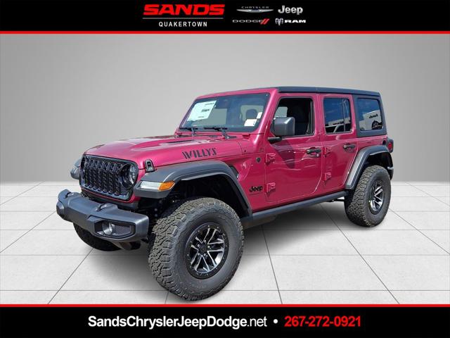 2026 Jeep Wrangler WRANGLER 4-DOOR WILLYS 2026 Jeep Wrangler WRANGLER 4-DOOR WILLYS