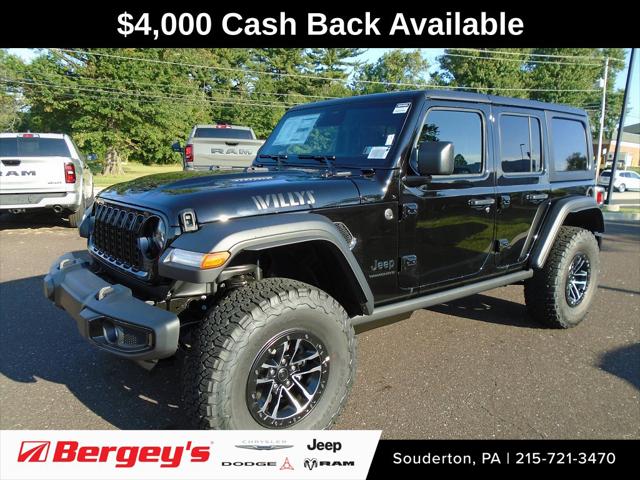 2026 Jeep Wrangler WRANGLER 4-DOOR WILLYS 2026 Jeep Wrangler WRANGLER 4-DOOR WILLYS
