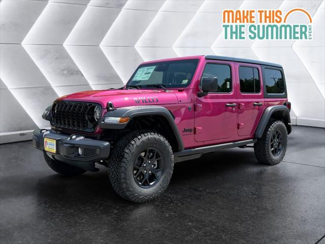 2026 Jeep Wrangler 4-Door Willys 4x4 for sale in Saint Johnsbury, VT