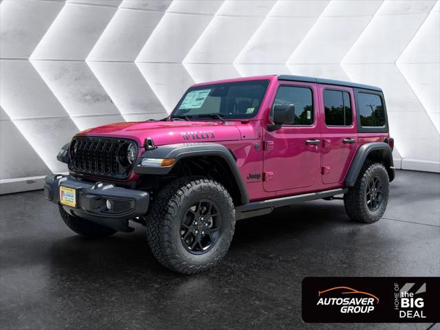 2026 Jeep Wrangler 4-Door Willys 4x4 for sale in Saint Johnsbury, VT
