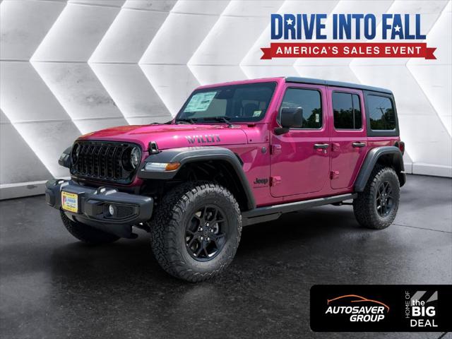 2026 Jeep Wrangler 4-Door Willys 4x4 for sale in Saint Johnsbury, VT