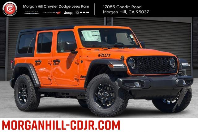 2026 Jeep Wrangler 4-Door Willys 4x4 for sale in Morgan Hill, CA