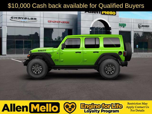 2026 Jeep Wrangler WRANGLER 4-DOOR WILLYS 2026 Jeep Wrangler WRANGLER 4-DOOR WILLYS