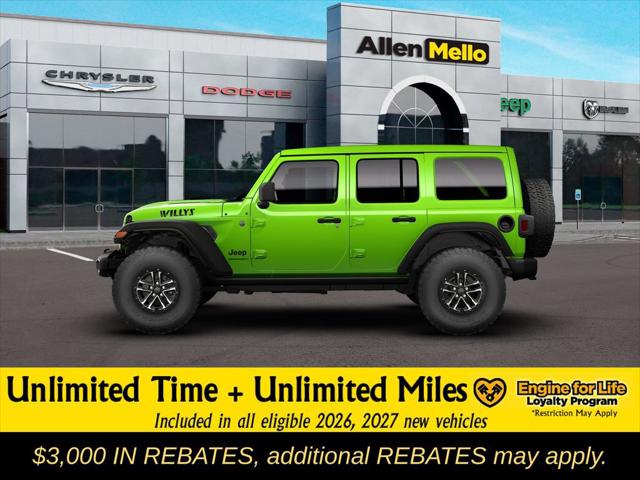 2026 Jeep Wrangler WRANGLER 4-DOOR WILLYS