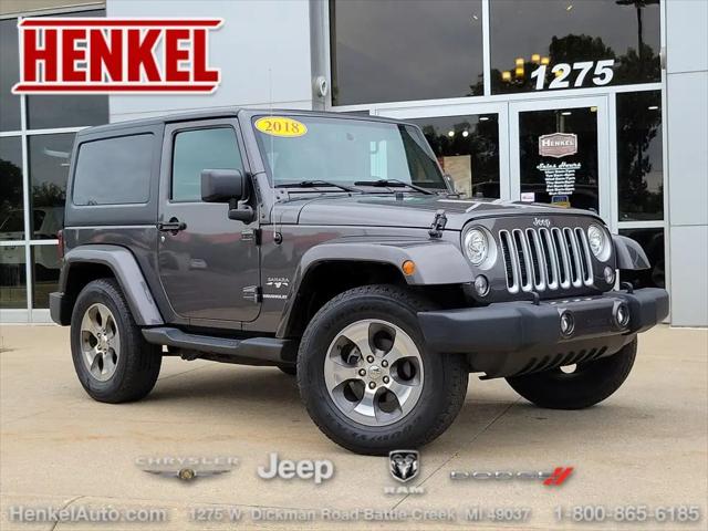 2018 Jeep Wrangler JK Sahara 4x4 for sale in Battle Creek, MI
