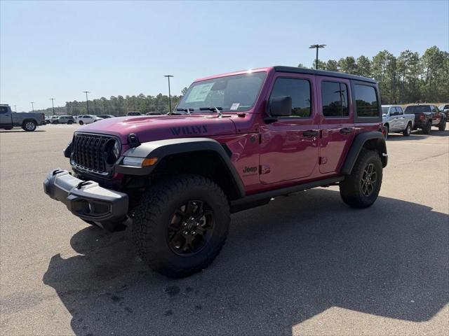 2026 Jeep Wrangler WRANGLER 4-DOOR WILLYS 2026 Jeep Wrangler WRANGLER 4-DOOR WILLYS