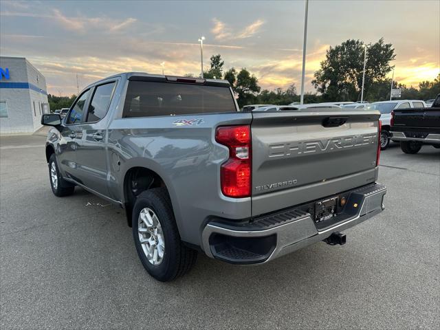 Used 2024 Chevrolet Silverado 1500 4WD Crew Cab Short Bed LT with 2FL For Sale in Jackson, MI