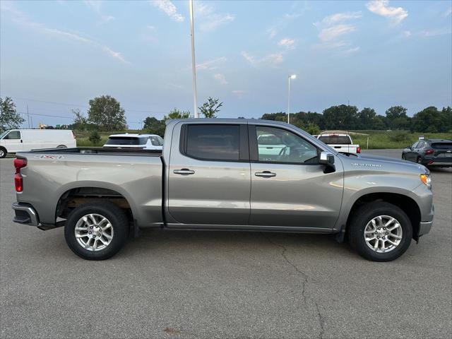 Used 2024 Chevrolet Silverado 1500 4WD Crew Cab Short Bed LT with 2FL For Sale in Jackson, MI