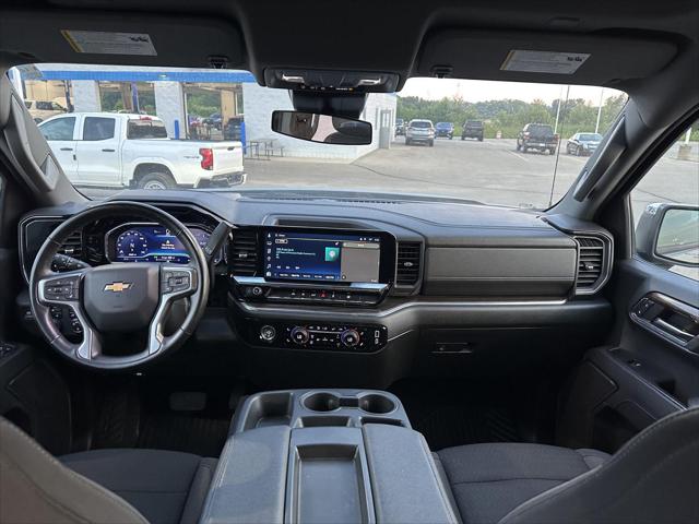 Used 2024 Chevrolet Silverado 1500 4WD Crew Cab Short Bed LT with 2FL For Sale in Jackson, MI