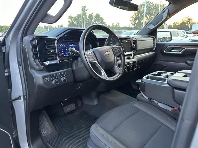 Used 2024 Chevrolet Silverado 1500 4WD Crew Cab Short Bed LT with 2FL For Sale in Jackson, MI