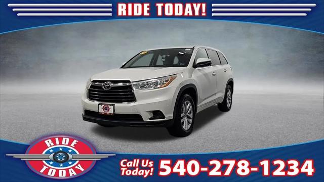 2014 Toyota Highlander LE for sale in Roanoke, VA