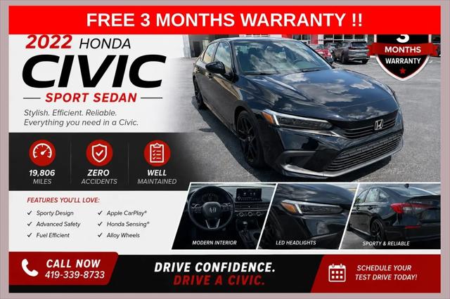 2022 Honda Civic for sale near Lima, OH