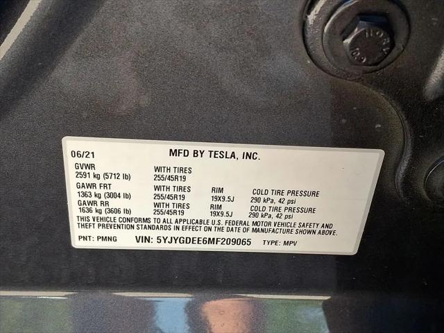 2021 Tesla Model Y Long Range Dual Motor All-Wheel Drive