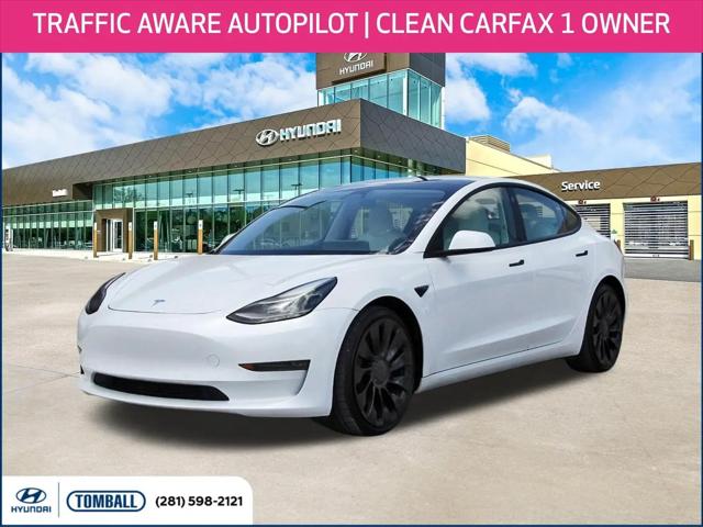 2022 Tesla Model 3 Performance Dual Motor All-Wheel Drive for sale in Tomball, TX