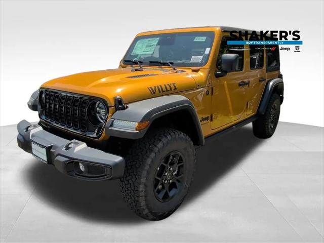 2026 Jeep Wrangler 4-Door Willys 4x4 for sale in Watertown, CT