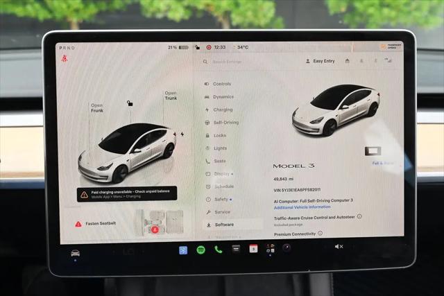 2023 Tesla Model 3 Rear-Wheel Drive