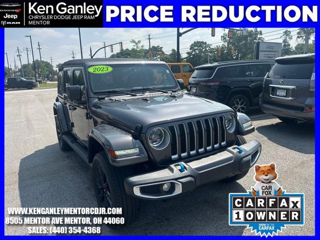2023 Jeep Wrangler 4xe Sahara 4x4 for sale in Mentor, OH