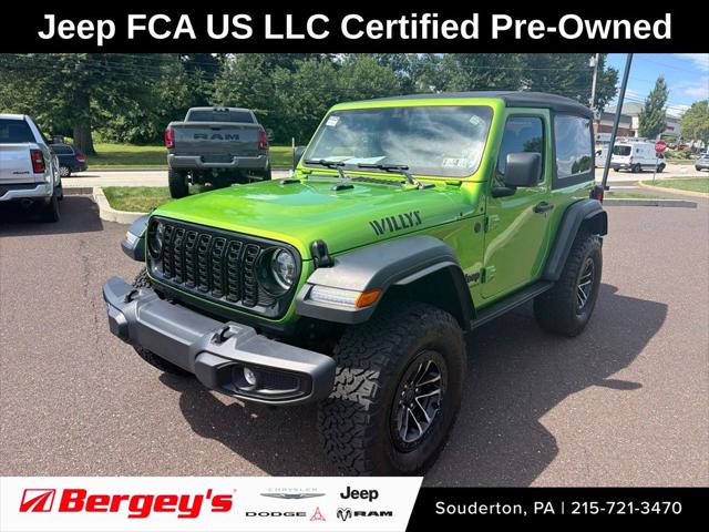 2026 Jeep Wrangler 2-Door Willys 4x4 2026 Jeep Wrangler 2-Door Willys 4x4