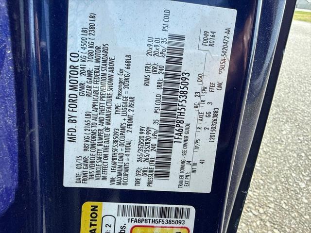 2015 Ford Mustang EcoBoost 2015 Ford Mustang EcoBoost
