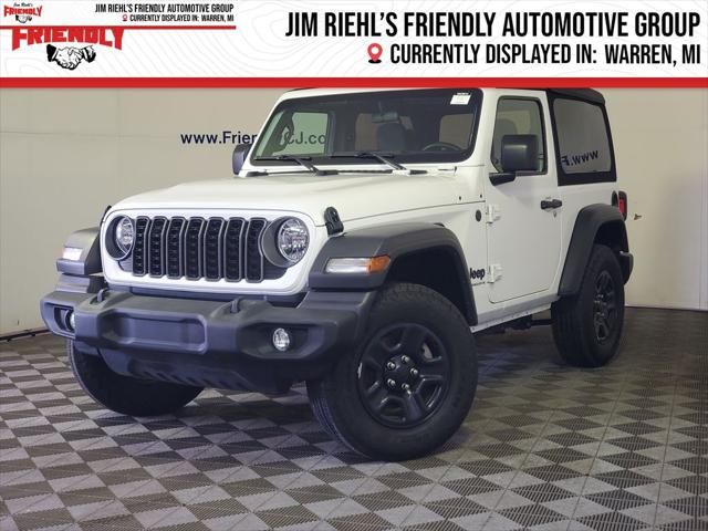 2025 Jeep Wrangler 2-Door Sport 4x4 for sale in Warren, MI