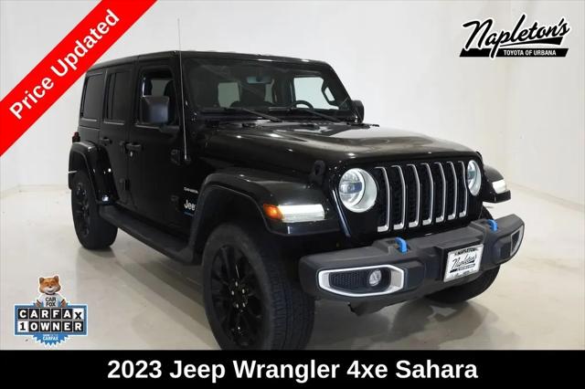 2023 Jeep Wrangler 4xe Sahara 4x4 for sale in Urbana, IL