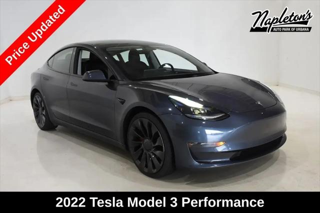 2022 Tesla Model 3 Performance Dual Motor All-Wheel Drive for sale in Urbana, IL