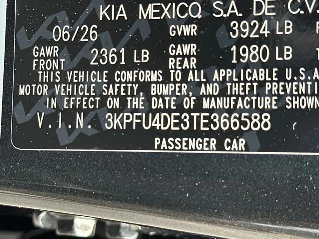 2026 Kia K4 EX