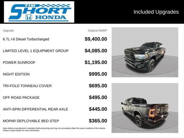 2021 Jeep Ram 2500 Limited Mega Cab 4x4 64 Box