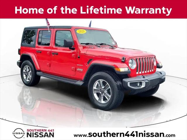 2021 Jeep Wrangler Sahara 4x4 for sale in Royal Palm Beach, FL