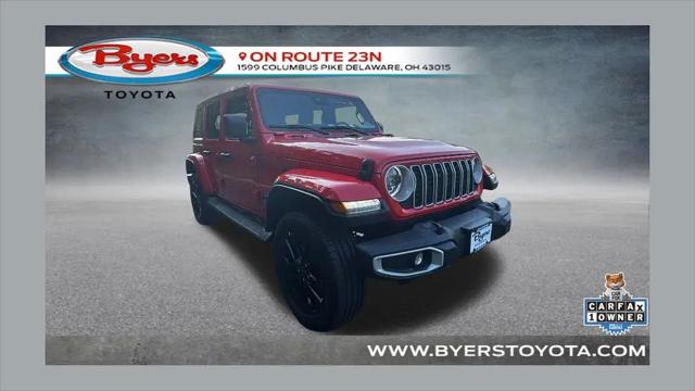 2025 Jeep Wrangler 4xe Sahara 4xe for sale in Delaware, OH
