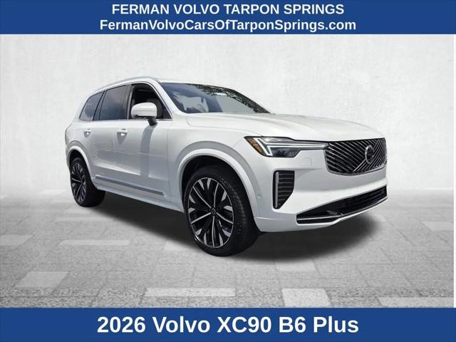 2026 Volvo XC90 Plus, B6 AWD Gas mild hybrid, Gasoline, Bright, 7 Seats for sale in Tarpon Springs, FL