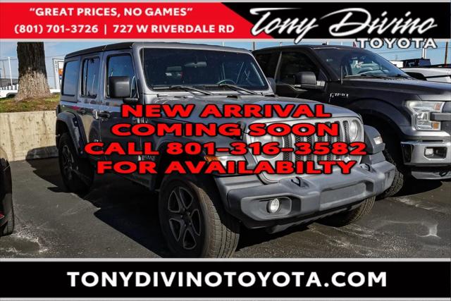 2018 Jeep Wrangler Unlimited Sport S 4x4 for sale in Riverdale, UT