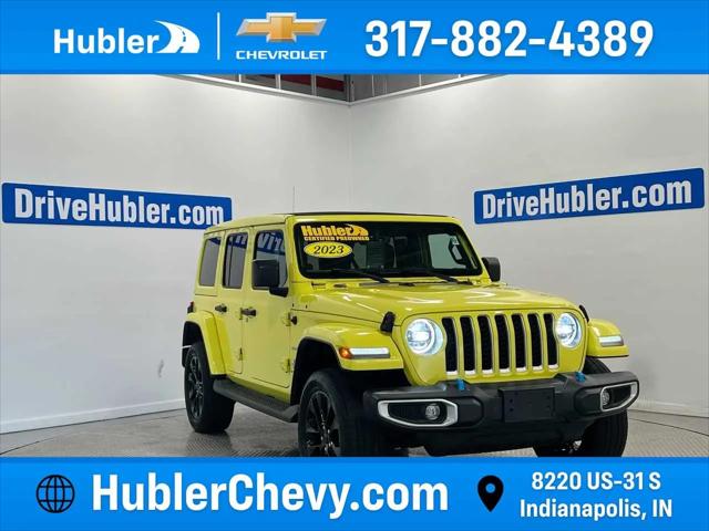 2023 Jeep Wrangler 4xe Sahara 4x4 for sale in Indianapolis, IN