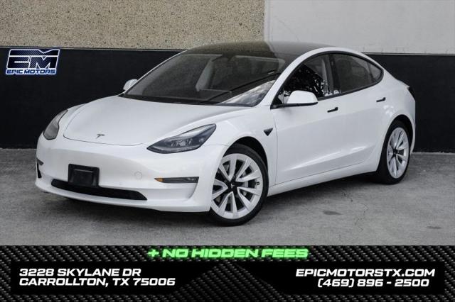 2022 Tesla Model 3 Long Range Dual Motor All-Wheel Drive for sale in Carrollton, TX