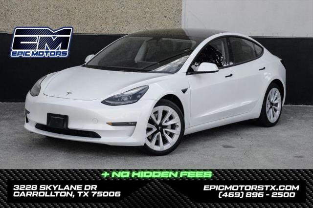 2022 Tesla Model 3 Long Range Dual Motor All-Wheel Drive for sale in Carrollton, TX