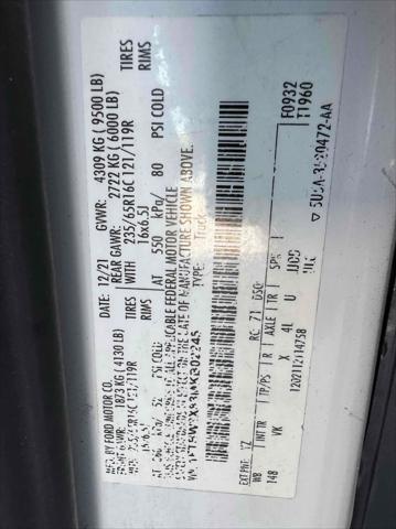 2021 Ford Transit Cargo Van T-350
