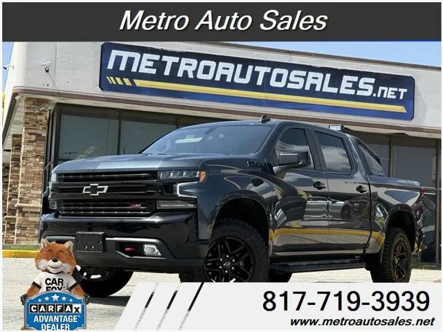 2021 Chevrolet Silverado 1500 4WD Crew Cab Short Bed LT Trail Boss for sale in Arlington, TX