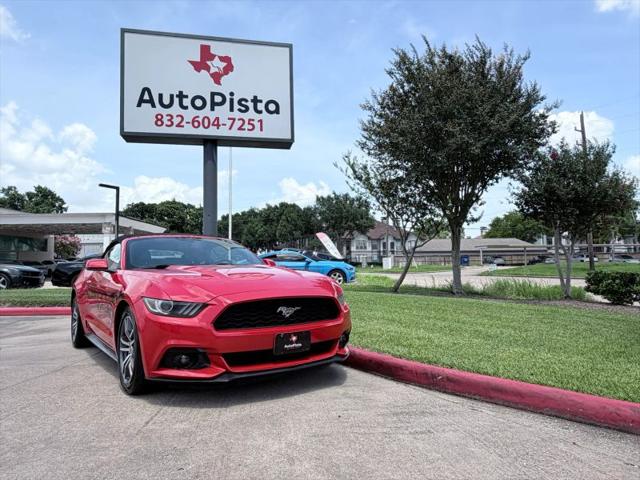 2015 Ford Mustang EcoBoost Premium for sale in Houston, TX