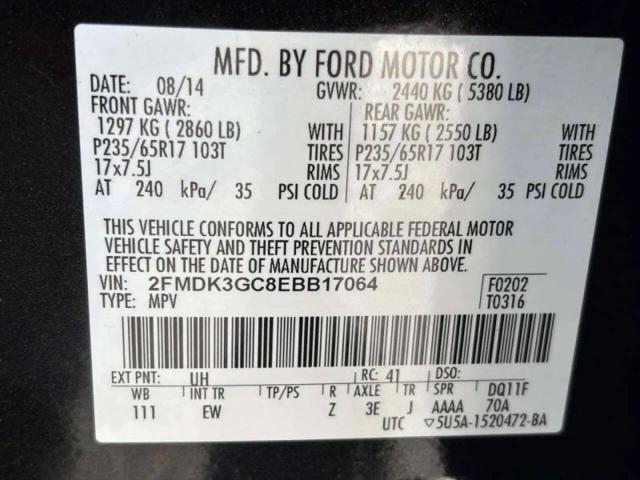 2014 Ford Edge SE