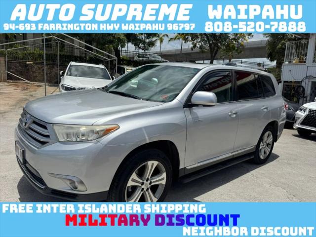 2012 Toyota Highlander Limited V6 for sale in Waipahu, HI