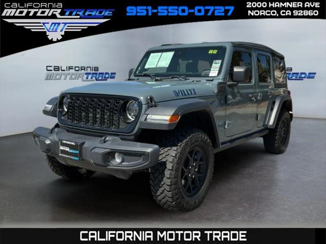2025 Jeep Wrangler 4xe Willys 4xe for sale in Norco, CA