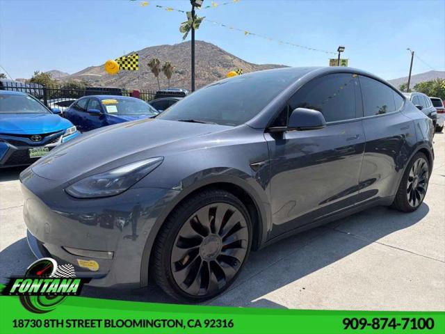 2022 Tesla Model Y Performance Dual Motor All-Wheel Drive for sale in Bloomington, CA