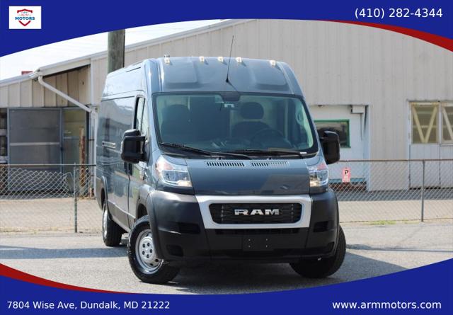 2020 Ram ProMaster Cargo Van High Roof 159" WB EXT for sale in Dundalk, MD