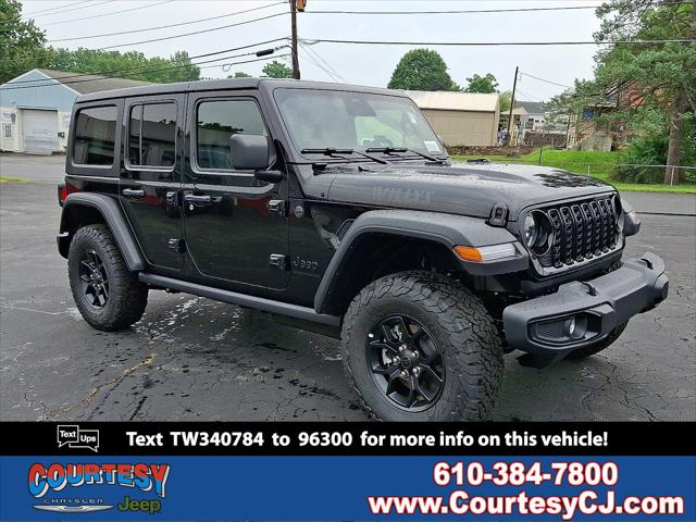 2026 Jeep Wrangler 4-Door Willys 4x4 for sale in Coatesville, PA