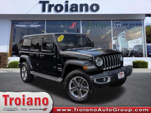 2022 Jeep Wrangler Unlimited Sahara for sale in Colchester, CT