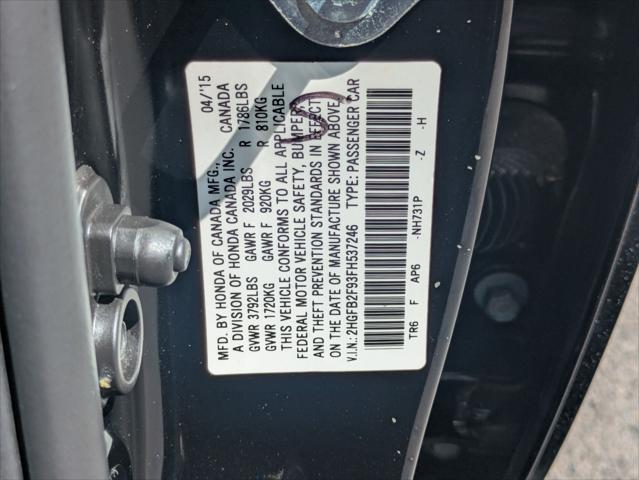 2015 Honda Civic EX-L