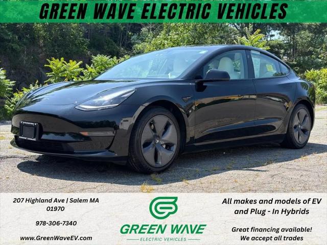 2021 Tesla Model 3 Standard Range Plus Rear-Wheel Drive for sale in Salem, MA