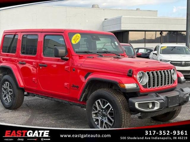 2025 Jeep Wrangler 4-Door Sahara 4x4 for sale in Indianapolis, IN