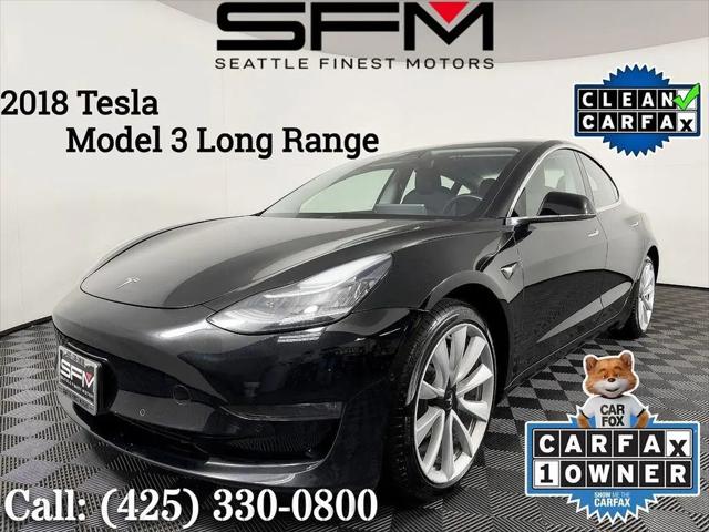 2018 Tesla Model 3 Long Range for sale in Lynnwood, WA